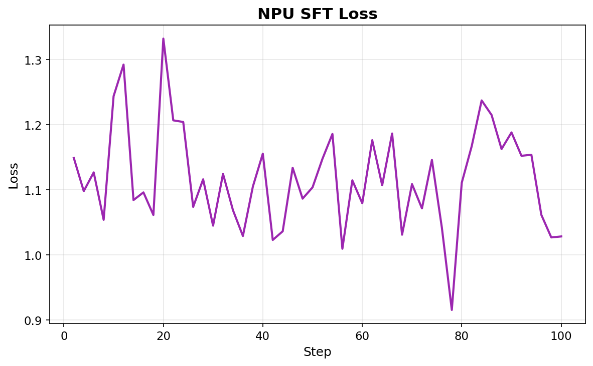 NPU SFT Loss